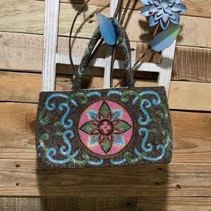 Italian handmade Sequins bag